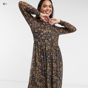 ASOS Floral Midi Dress